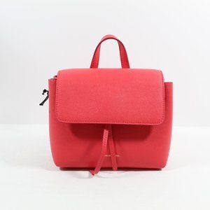 Mansur Gavriel Mini Soft Lady Leather Bag - Strawberry Red